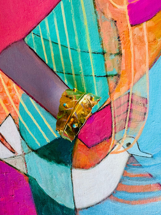 ERICA FEATHER CUFF